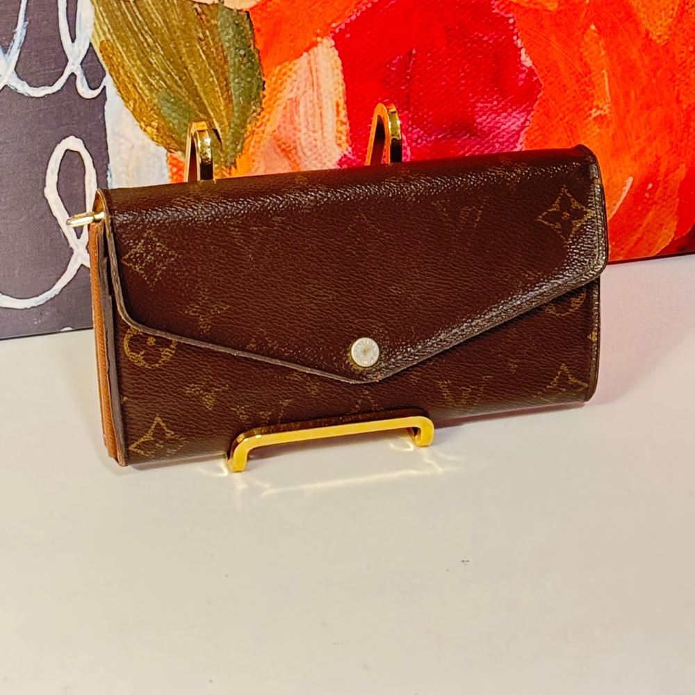 Louis Vuitton Monogram vintage Elegant Brown Women's Wallet - Picture 11 of 15